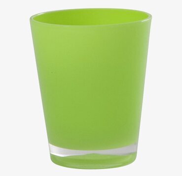 Bild av retroinspirerat grönt glas med stilren design