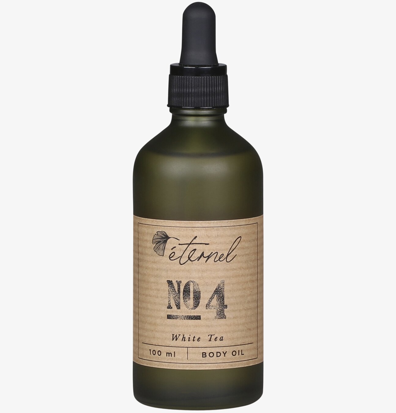 Éternel Body Oil No.4 från Éternel i mörkgrön glasflaska