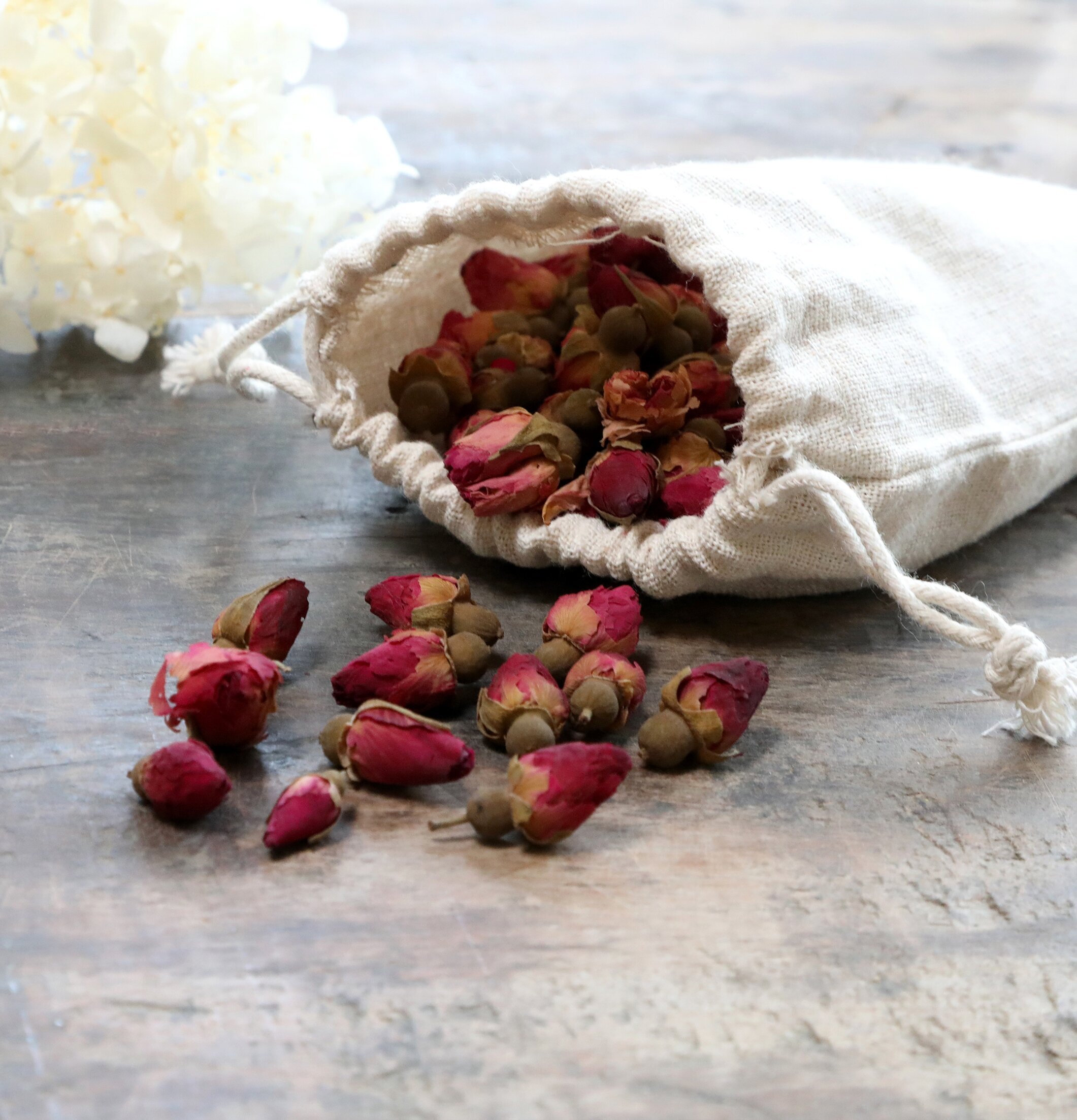 Bild av rustikt potpurri-arrangemang för hemmet