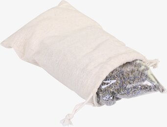 Bild av elegant lavendeldoftande potpurri i tygpåse