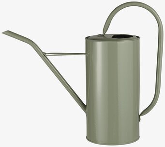 Foto av stilren och praktisk grön vattenkanna