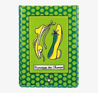 Bild av en färgstark och lekfull skolåda med prinsesstema