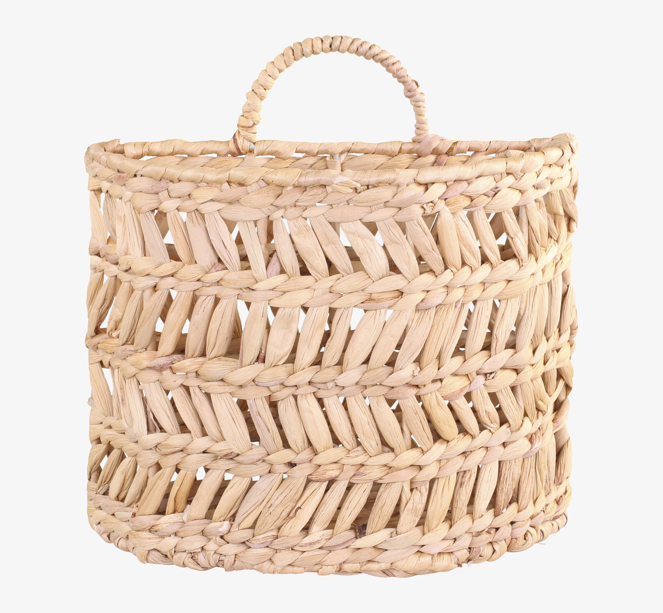 Väggkorg Med Flätat Mönster från Chic Antique på väggen