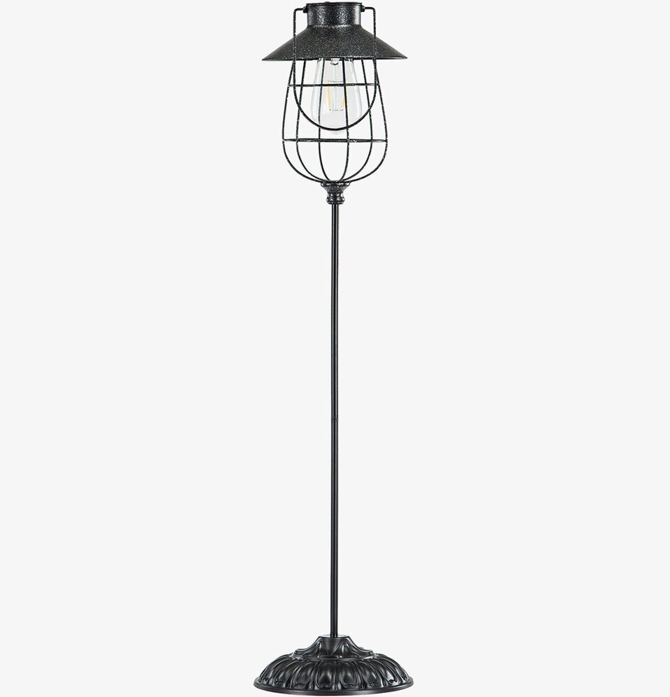 Lampa Solcell LED Fot Rund från A Lot Decoration utomhus