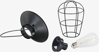 Bild av solcellsdriven LED-lampa för utomhusbruk