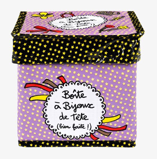 Förvaringsbox Hårsmycken från Derrière la porte i lila