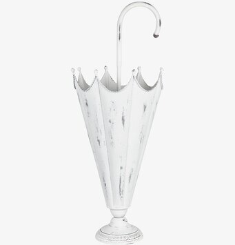 Bild av stilrent och rustikt paraplyställ i metall