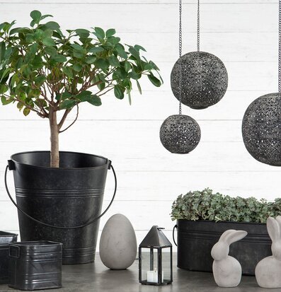 Bild av harmonisk inredning för hem och trädgård