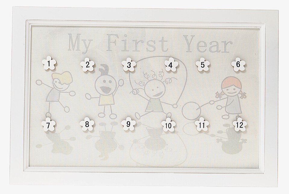Magnettavla My First Year från By ON för barnets första år
