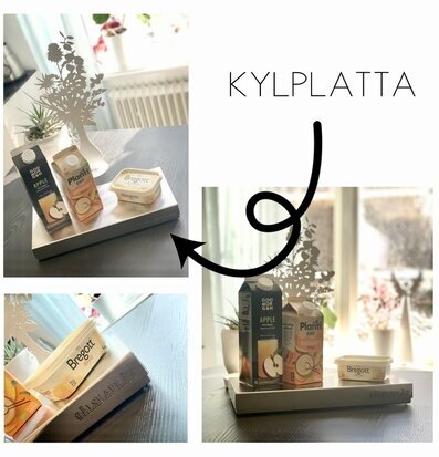 Bild av stilren och funktionell kylplatta i kök