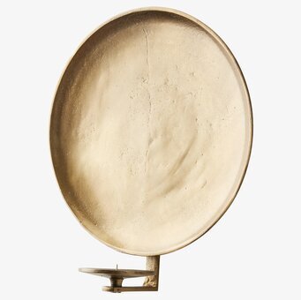 Bild av elegant väggljushållare i mässing