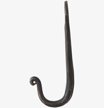 Bild av robust krok i smidesjärn med stilren design