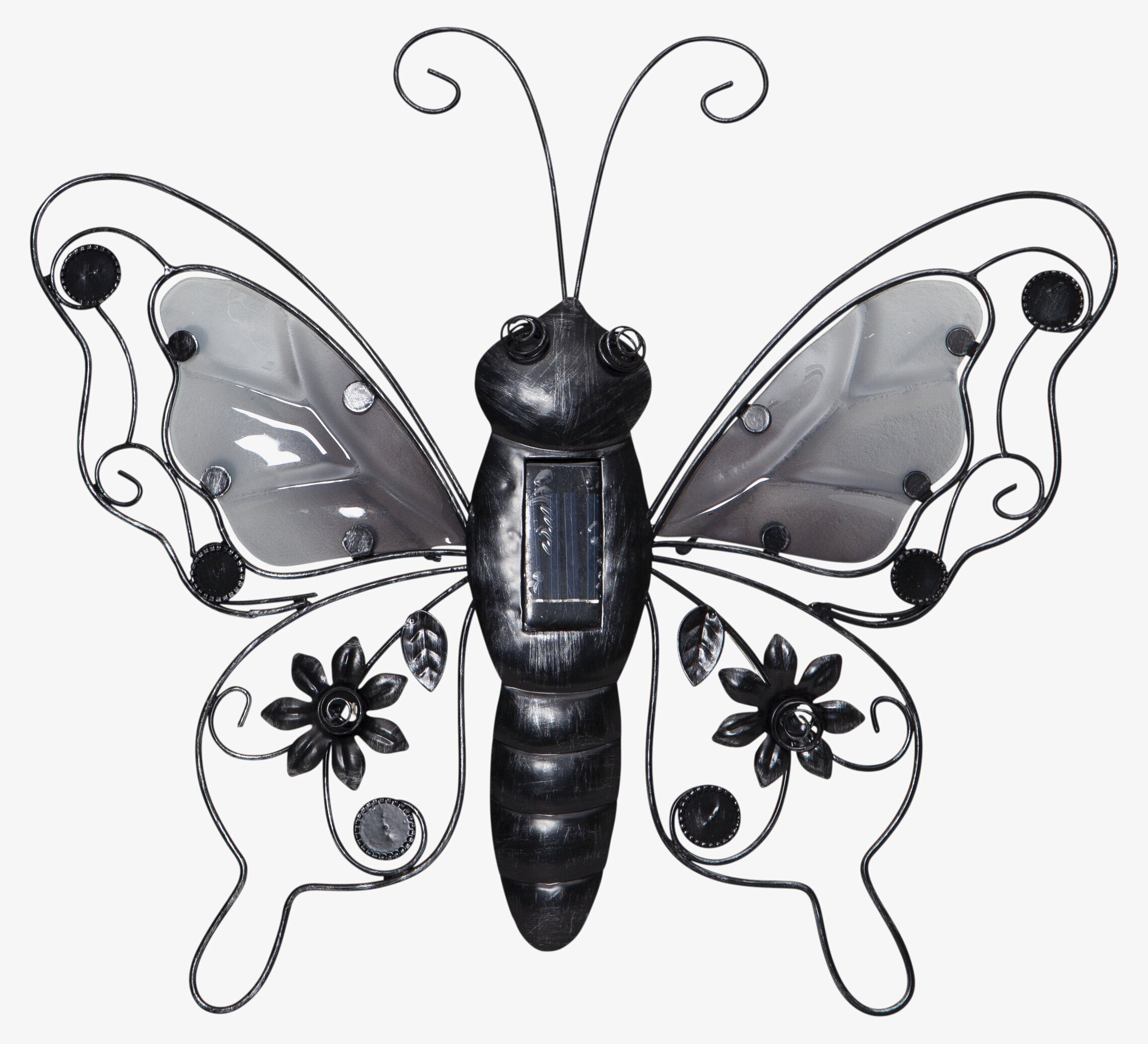 Bild av solcellsfjäril med elegant och funktionell design