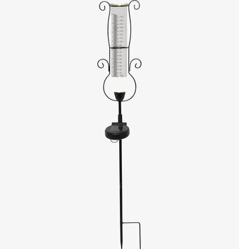 Bild av solcellsdriven väderstation för trädgården