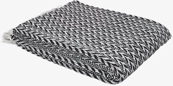 Bild av sofistikerad pläd med grafiskt mönster