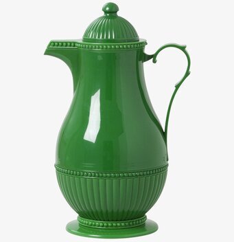 Foto av grön termos med elegant och funktionell design