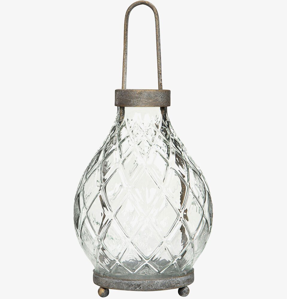 Glaslykta Lyric från A Lot Decoration med slipat glas