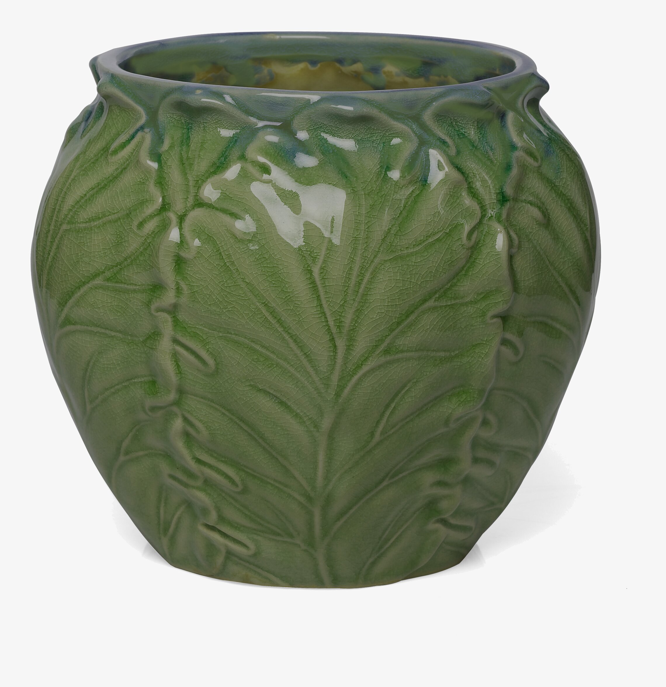 Eklaholm Lègume vas från I AM Interior i grönt lergods