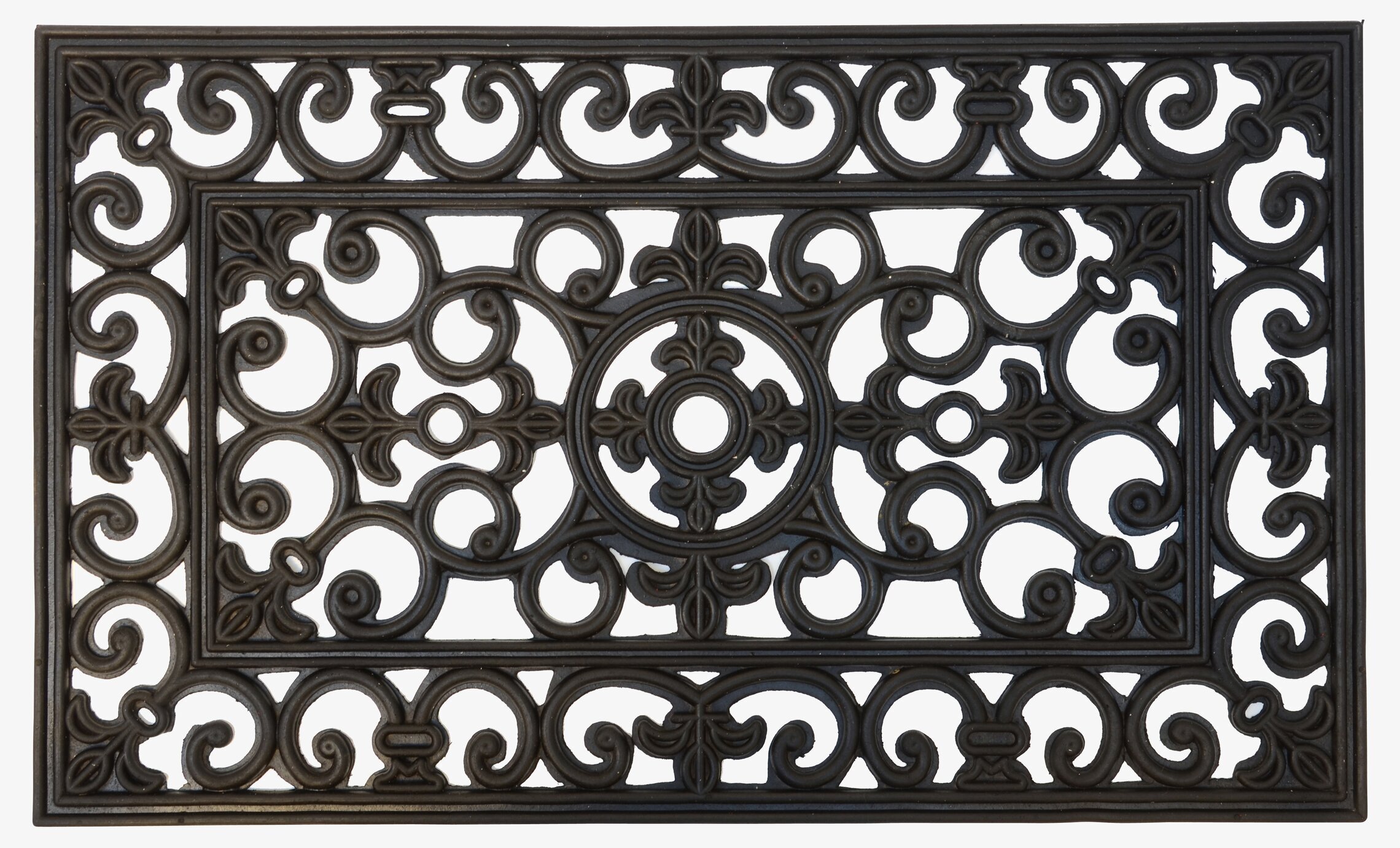 Dörrmatta Svart Filigran från IB Laursen med elegant design