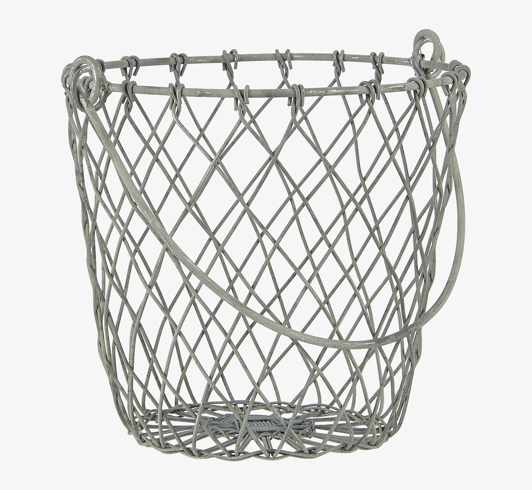 Metallkorg Med Handtag från IB Laursen i rustik design