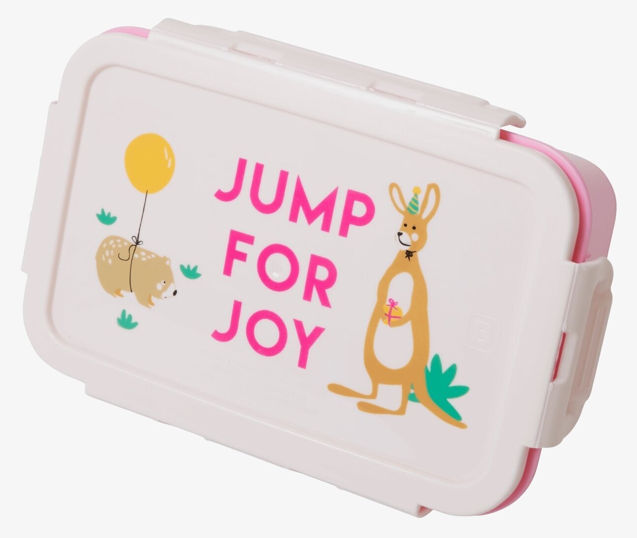 Lunchbox Party Animal Print från Rice med djur och text