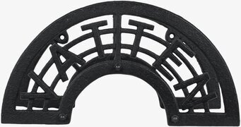 Bild av stilren och robust svart slanghållare