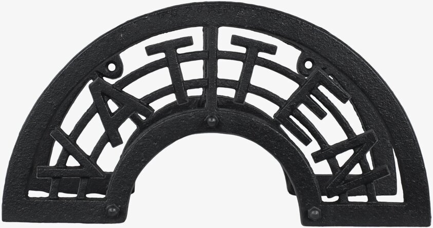 Slanghållare Vatten Järn Svart från Strömshaga i trädgård