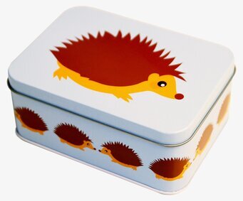 Bild av dekorativ förvaringslåda med igelkottsdesign