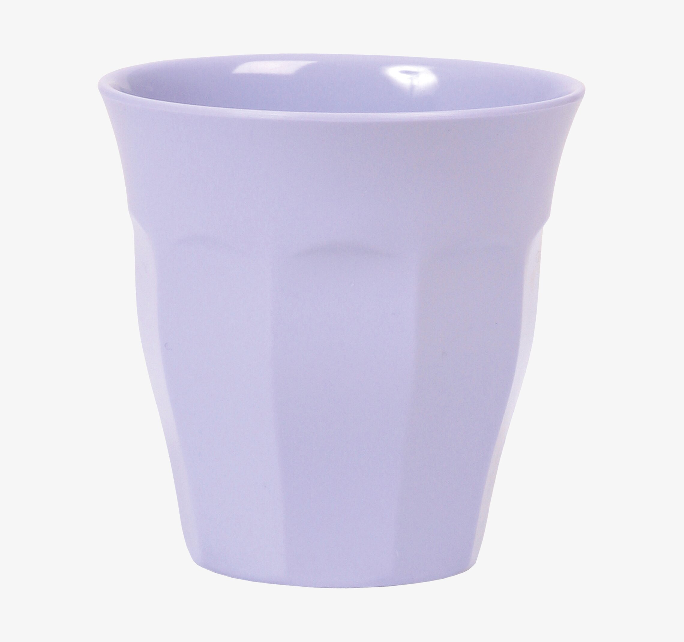 Mugg Ljuslila från Rice med diskret ljuslila färg och räfflor