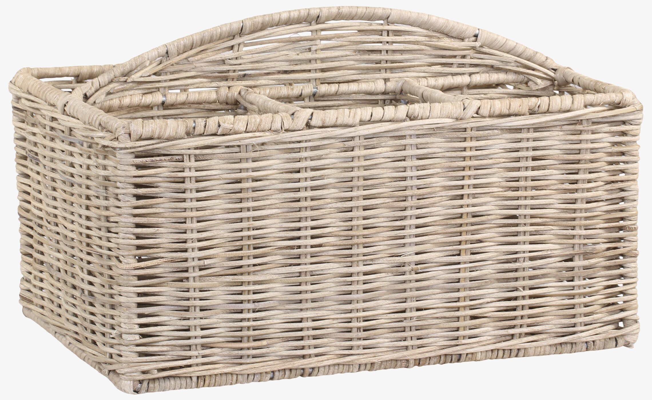 Bild av elegant rottingkorg för stilfull förvaring