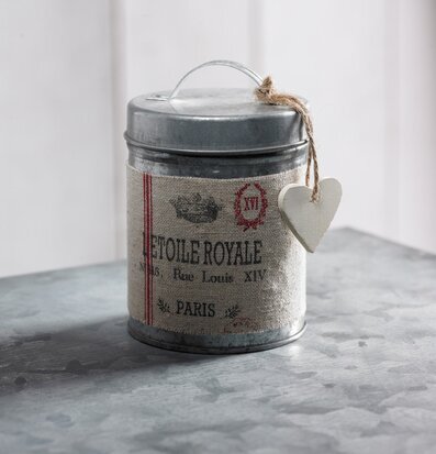 Bild av charmig burk med vintage-design och funktionalitet