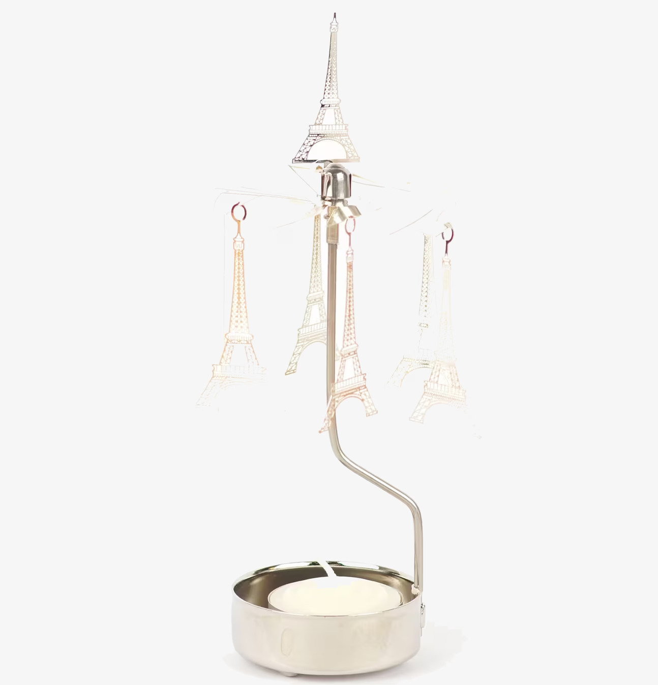 Bild av elegant änglaspel med Eiffeltornstema
