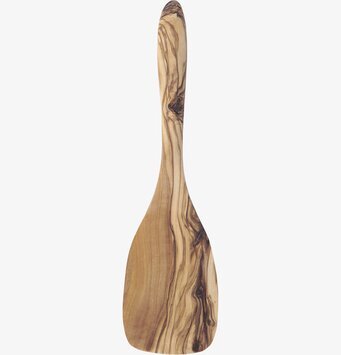 Foto av träspatel med naturlig och jordnära charm