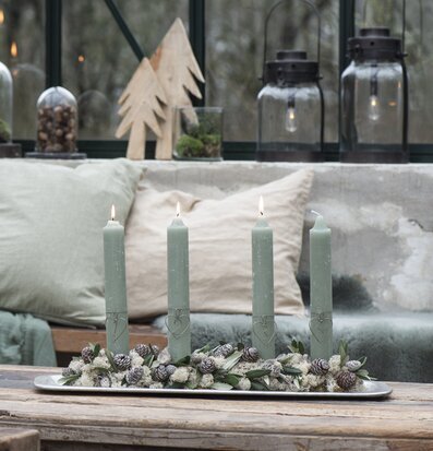 Foto av elegant interiör med rustik och hemtrevlig känsla