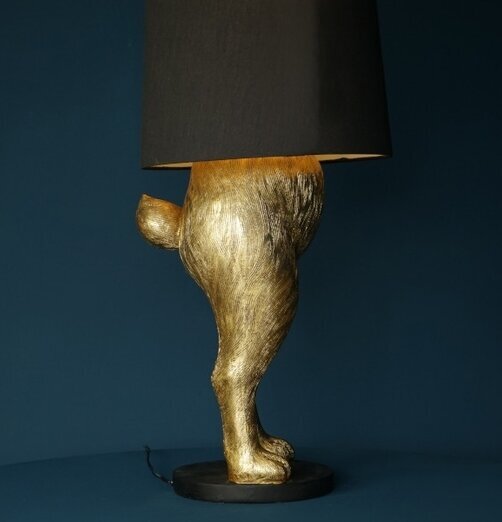 Golvlampa Hiding Rabbit Guld/Svart från Werner Voss