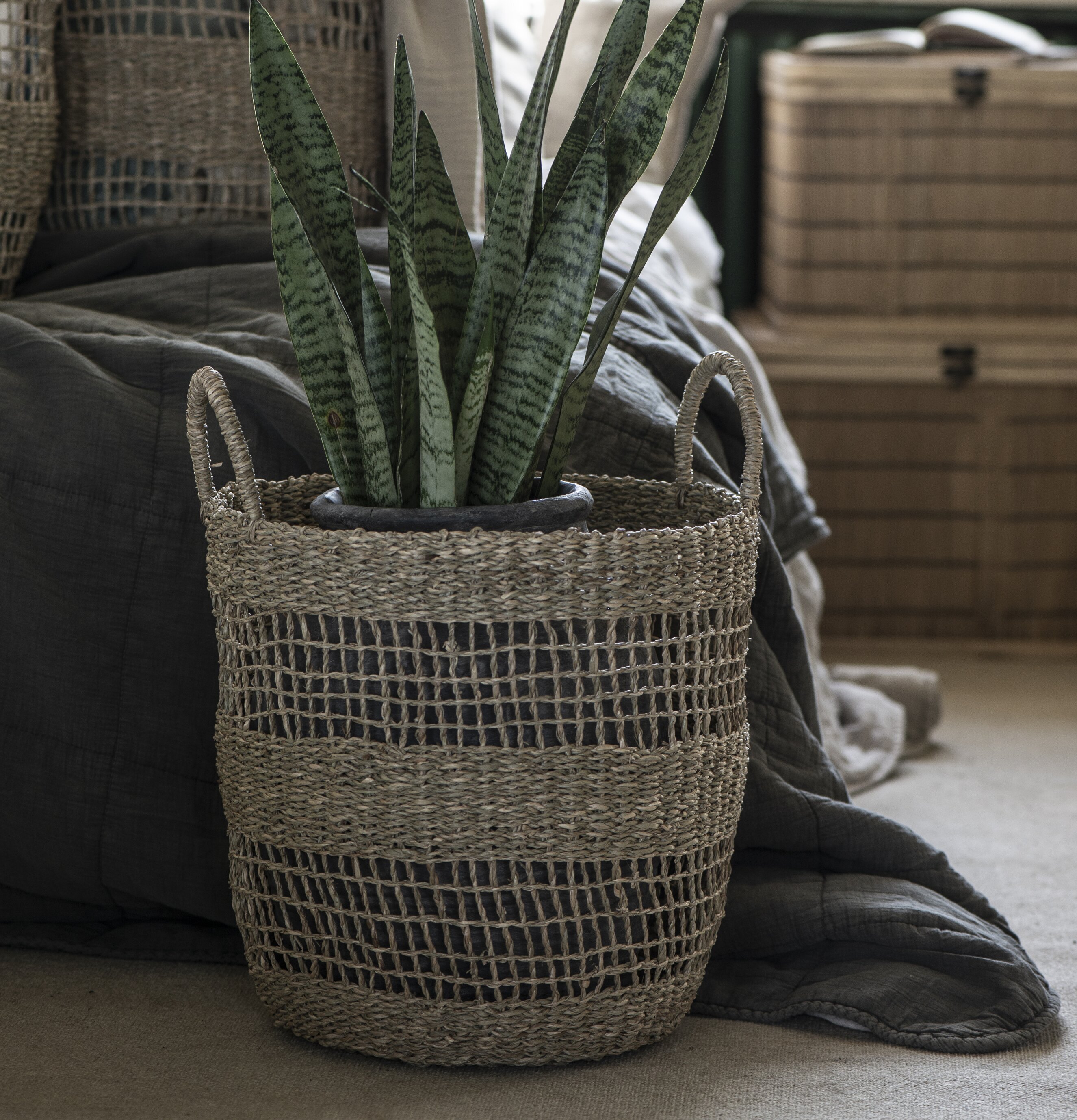 Korg Set/3 från IB Laursen i naturliga material