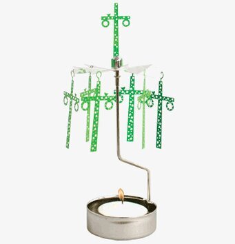 Bild av elegant änglaspel med svensk sommarkänsla