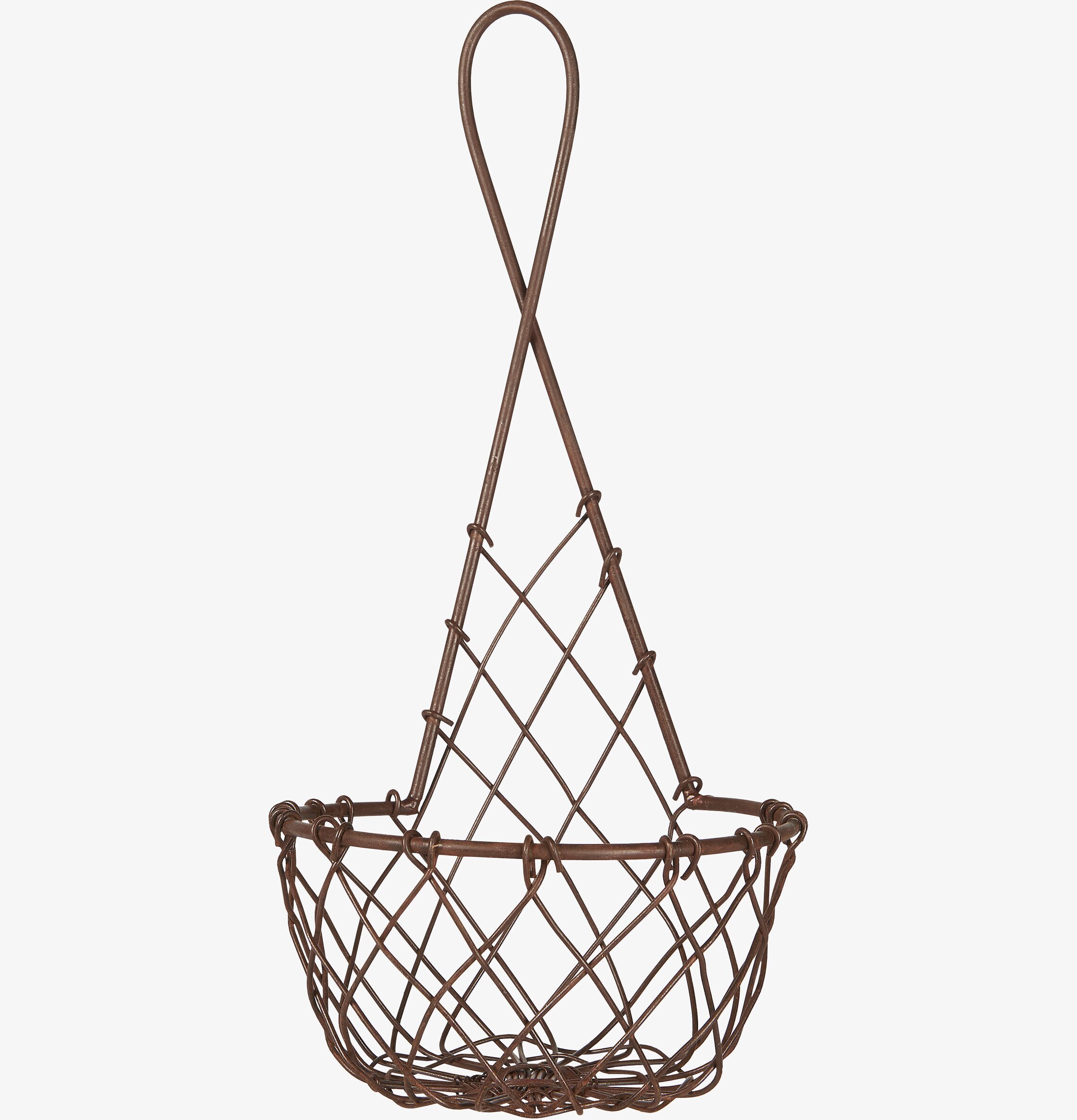 Bild av väggmonterad trådkorg med elegant design