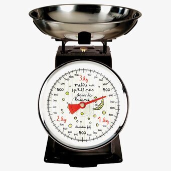 Bild av stilren och funktionell köksvåg med unik design