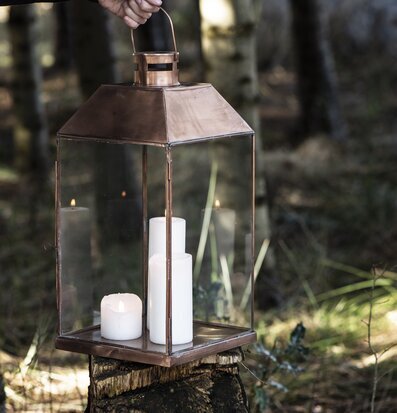 Bild av lanterna i harmoni med naturens skönhet