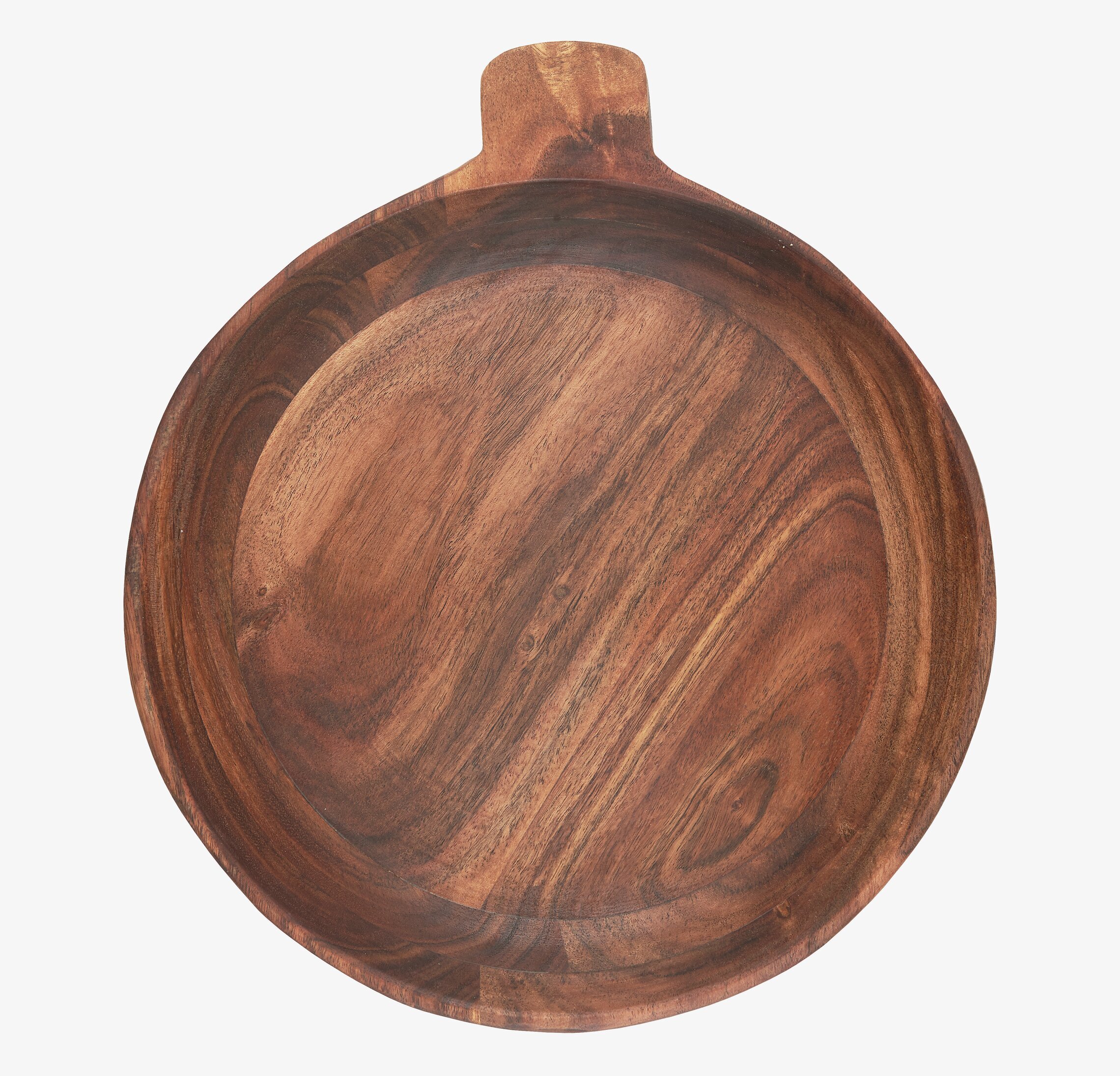 Fat/Bricka Oljad Akacia Large från IB Laursen i neutral miljö