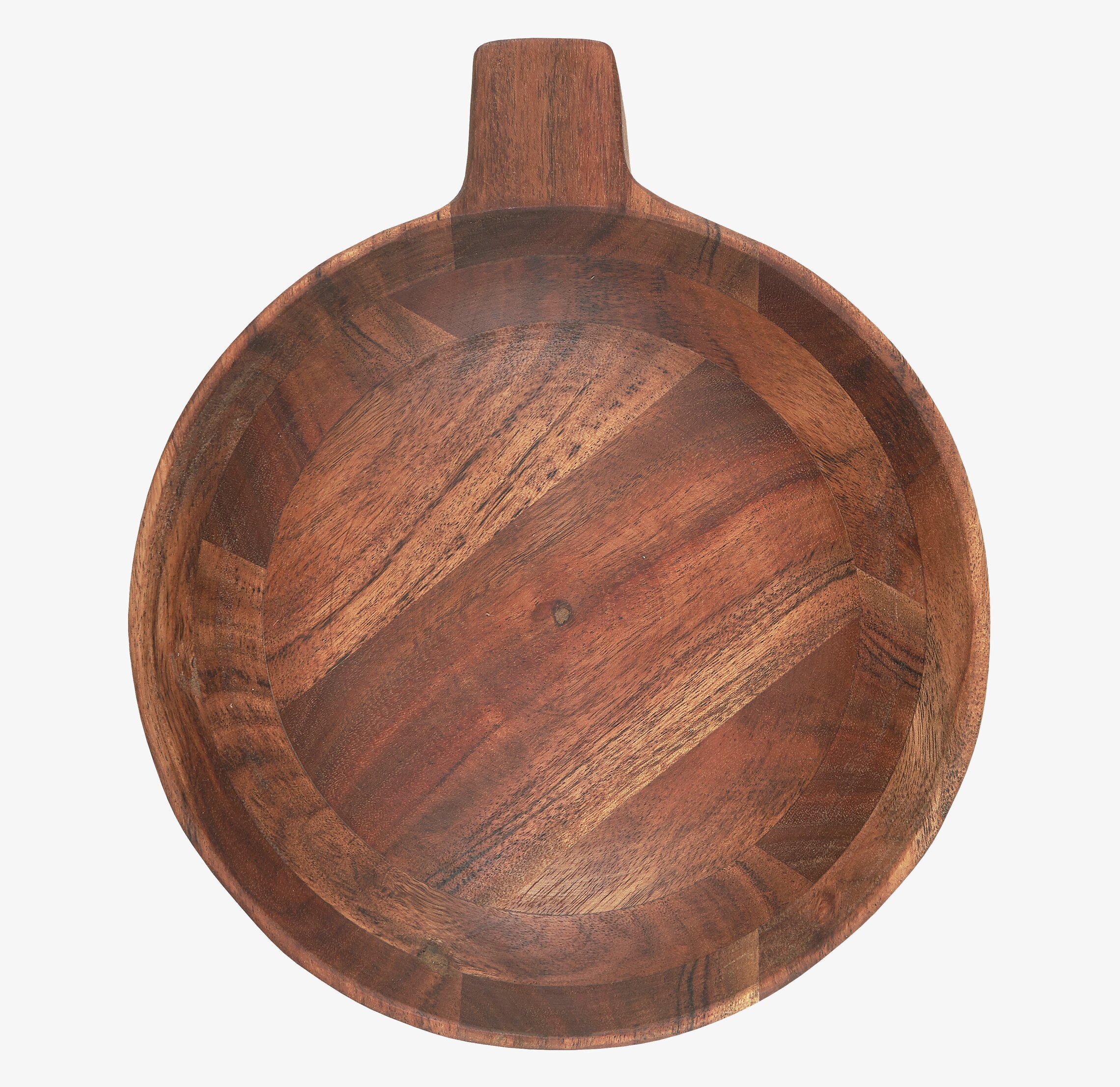 Fat/Bricka Oljad Akacia Medium från IB Laursen ovanifrån