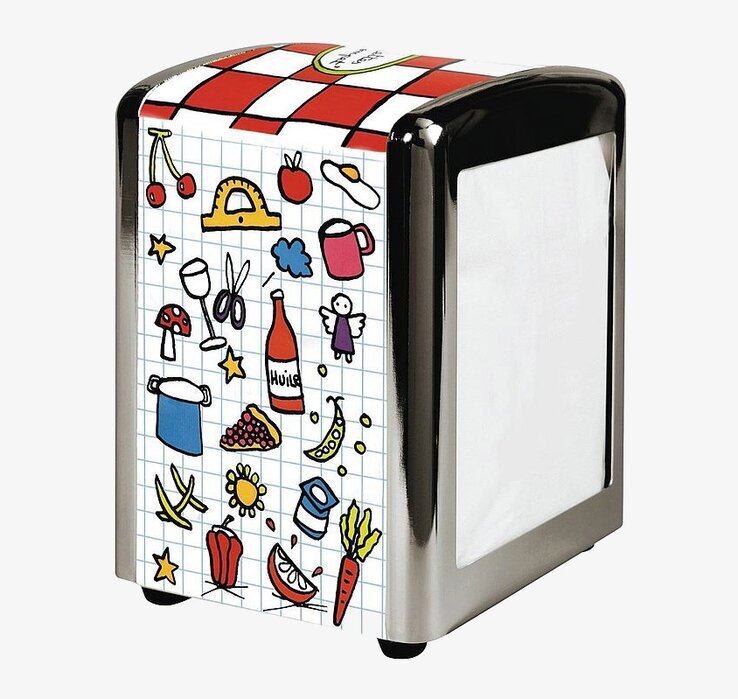 Servettställ köksruta från Derriére la porte i köksmiljö