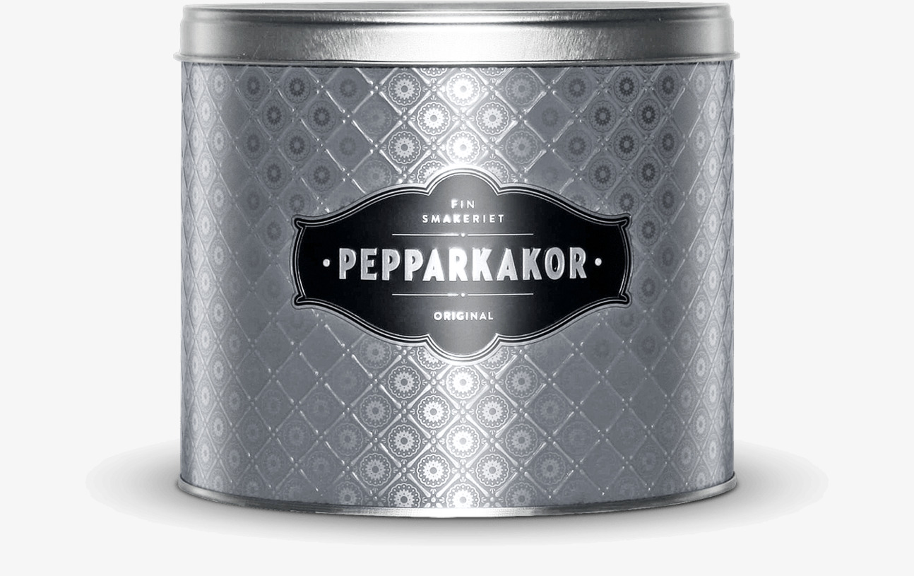 Pepparkakor Matt Grafitgrå 430 G från Finsmakeriet