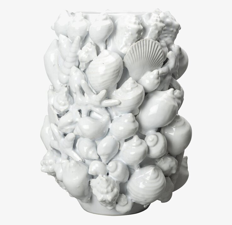 Vas Ocean från Sagaform med marina reliefmotiv i keramik