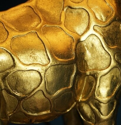 Lampa Giraff Lucie Guld/Svart från Werner Voss i detalj