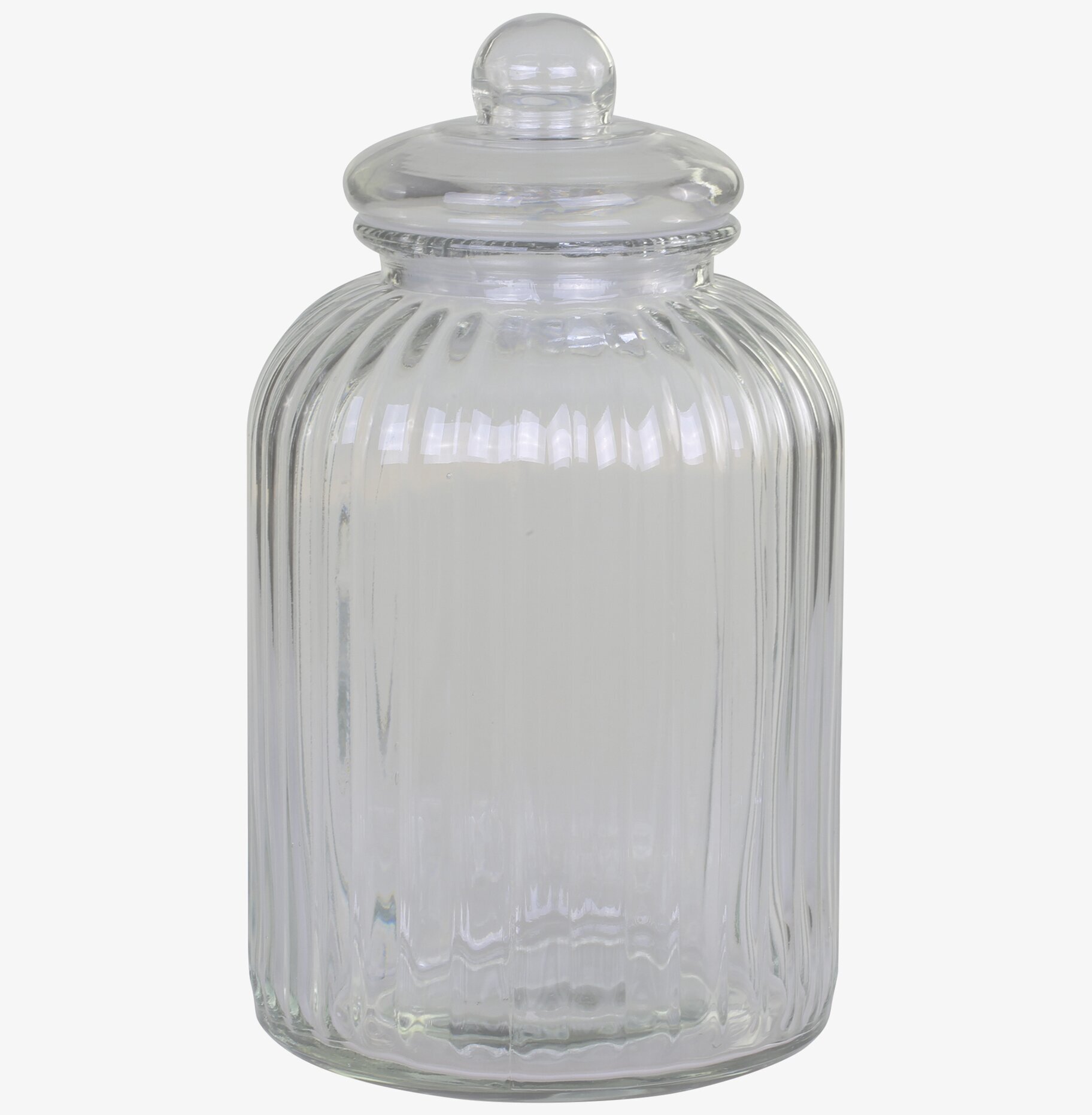 Glasburk Med Lock L från Chic Antique i klart glas