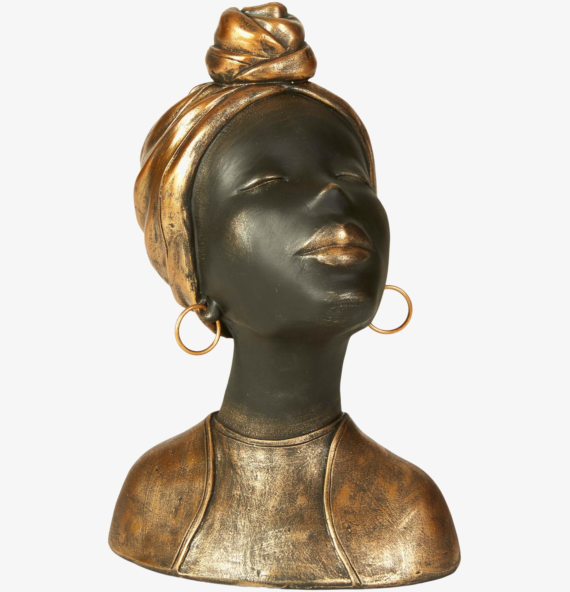 Byst Lady Guld/Svart från Speedtsberg med eleganta detaljer