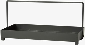 Bild av stilren och praktisk bricka med handtag