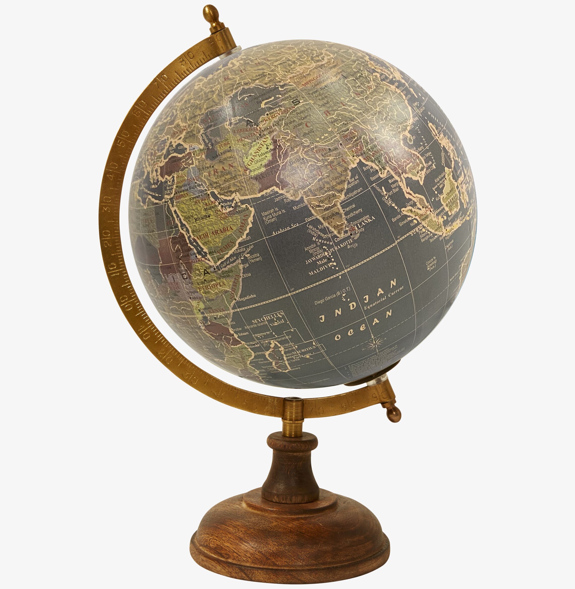 Bild av jordglob med elegant design och funktionalitet